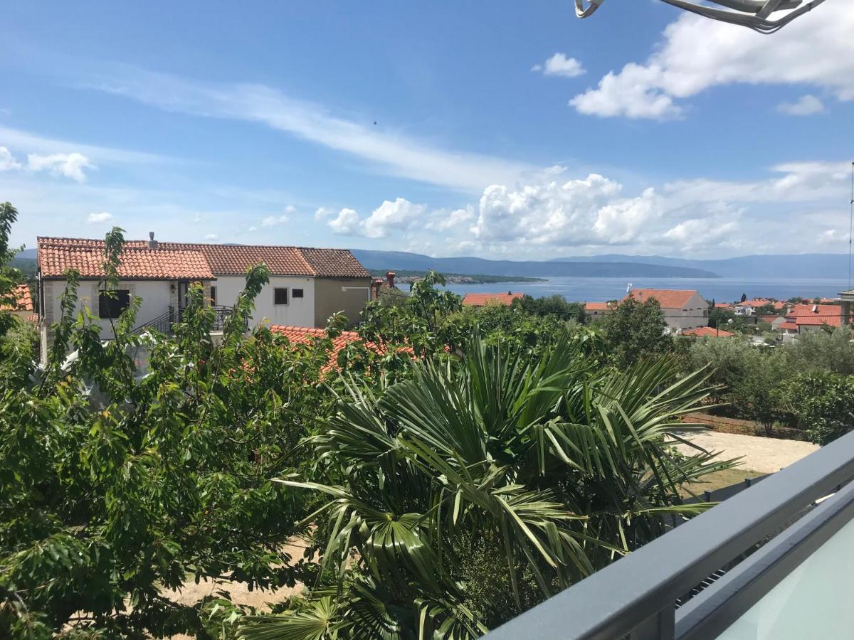 Lovely Sea View House In Malinska Island Krk Dış mekan fotoğraf