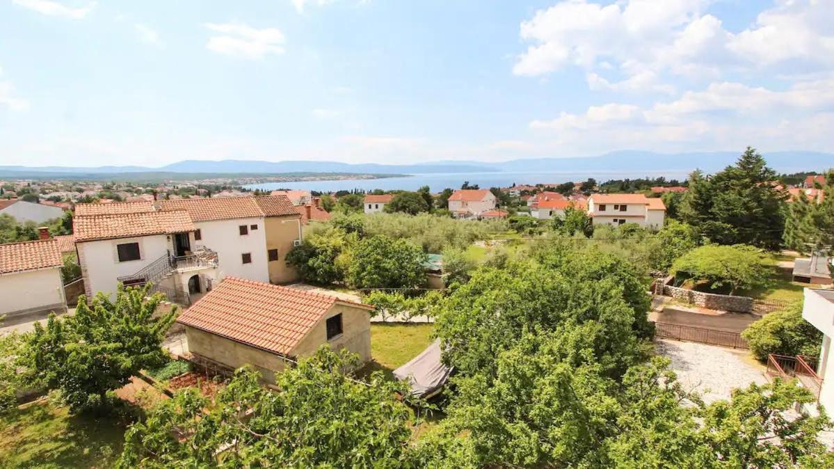 Lovely Sea View House In Malinska Island Krk Dış mekan fotoğraf